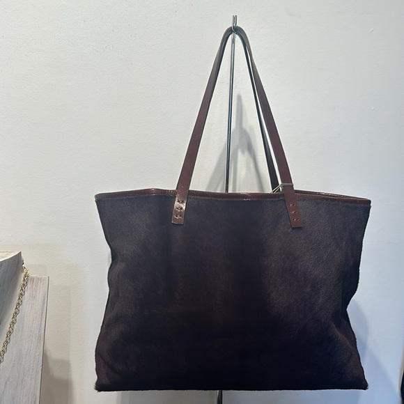 TruTru Coup de Cheveaux Hair Calf Tote - Picture 6 of 7